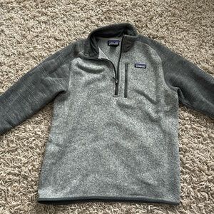 Men’s Pategonia quarter zip fleece | Size M